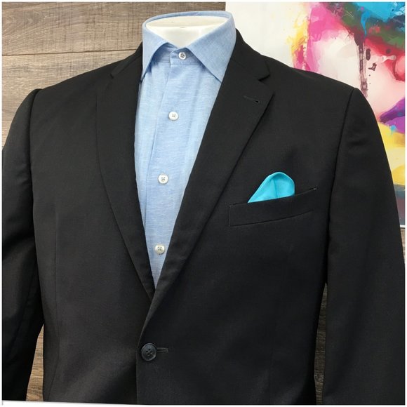 Joseph Abboud Mens Blazer Sport Coat Two Button Casual Jacket Size 44R Wool Suit - Picture 2 of 13